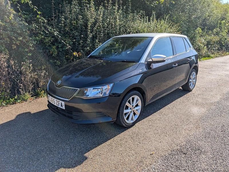 Used Skoda Fabia SE 2015 Black Hatchback