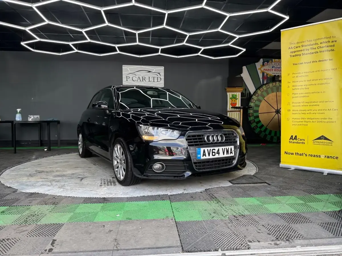 Usado Audi A1 Sport 2014 Negro Utilitario