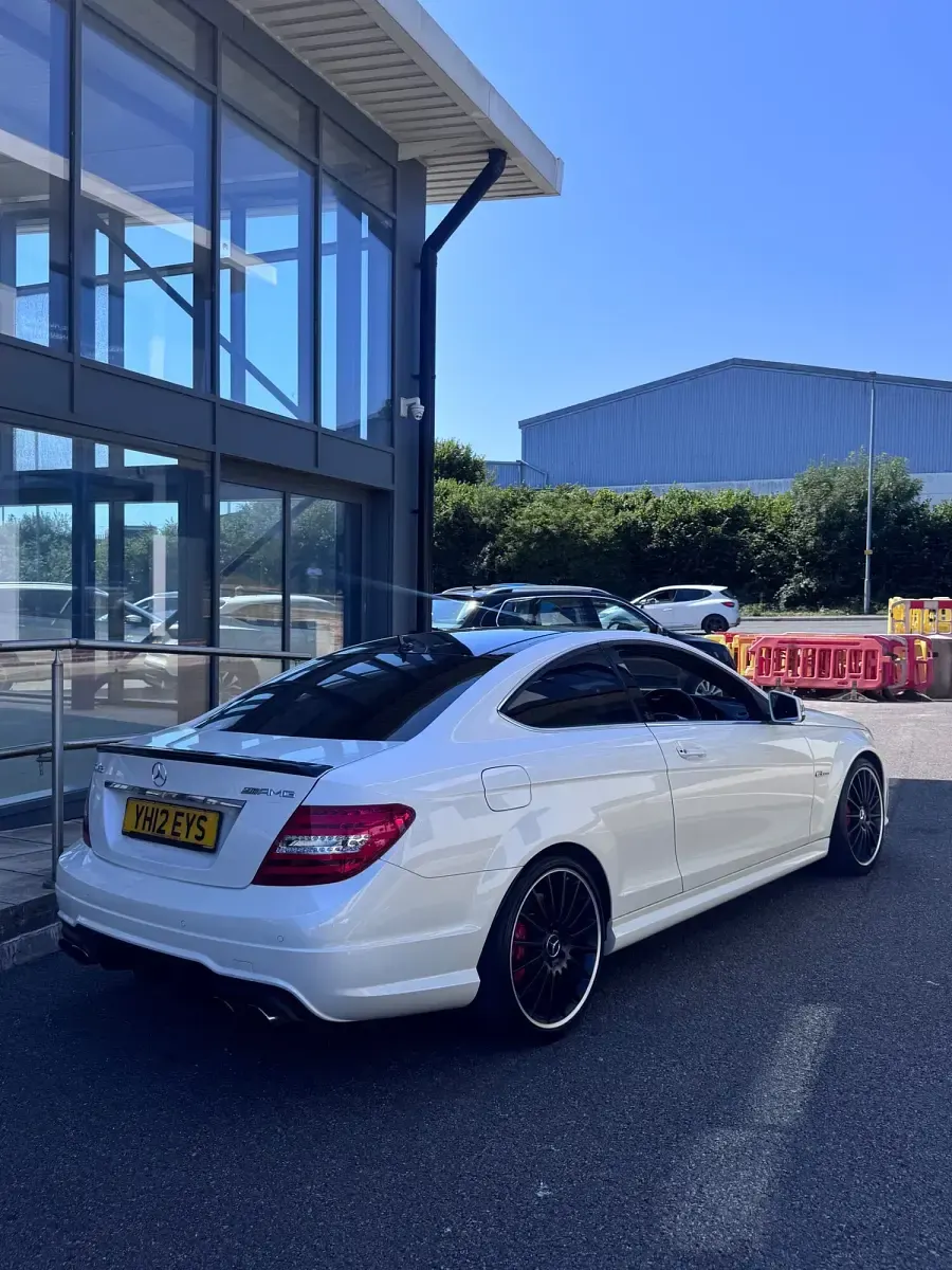 Used Mercedes C63 AMG AMG Edition 1 2012 White Coupe