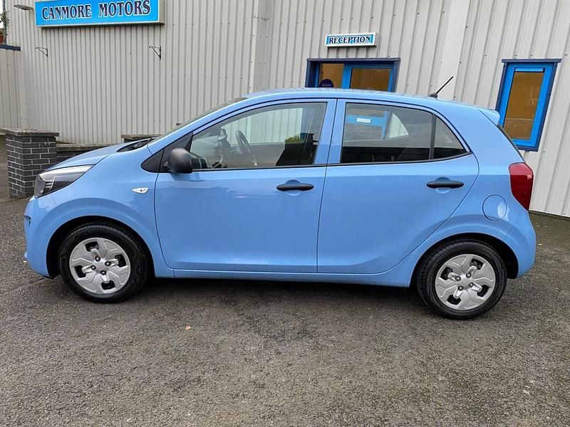 Used Kia Picanto 2020 Blue Hatchback