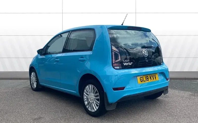 Used VW up! move up! 60 HP (44 kW) 2018 Blue Hatchback