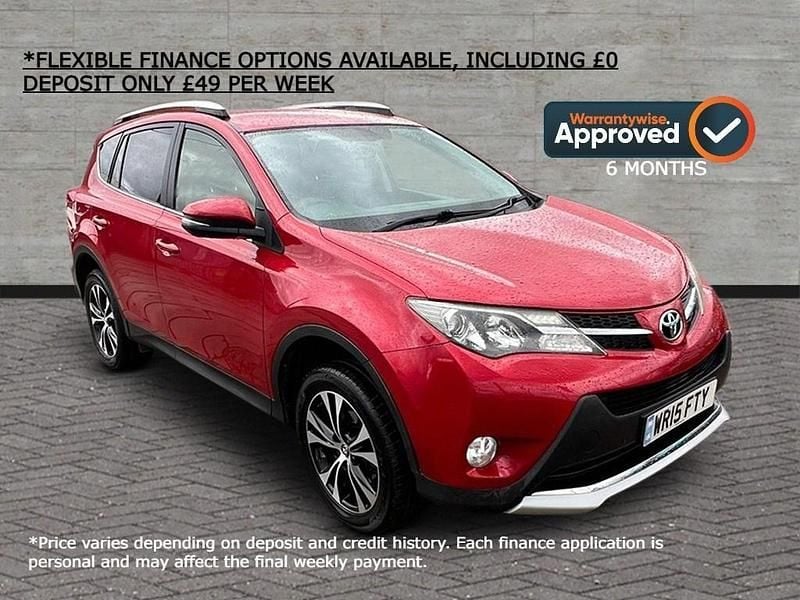 Used Toyota RAV4 149 HP (109 kW) 2015 Red SUV