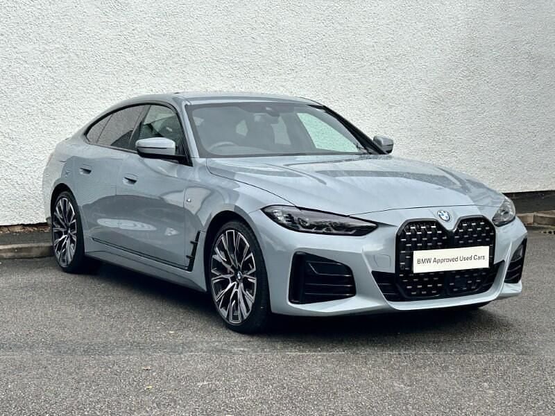 Grey Used 2022 BMW 420 Gran Coupé M Sport Coupe | £32,450 (Fair price) - Image 1/4