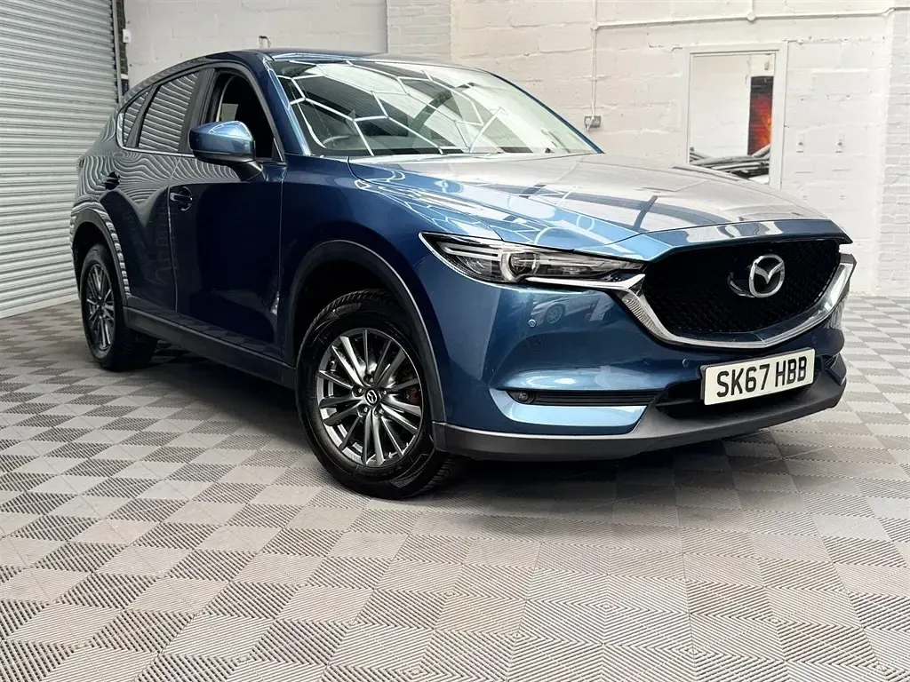 Used Mazda CX-5 165 HP (121 kW) 2017 Blue SUV