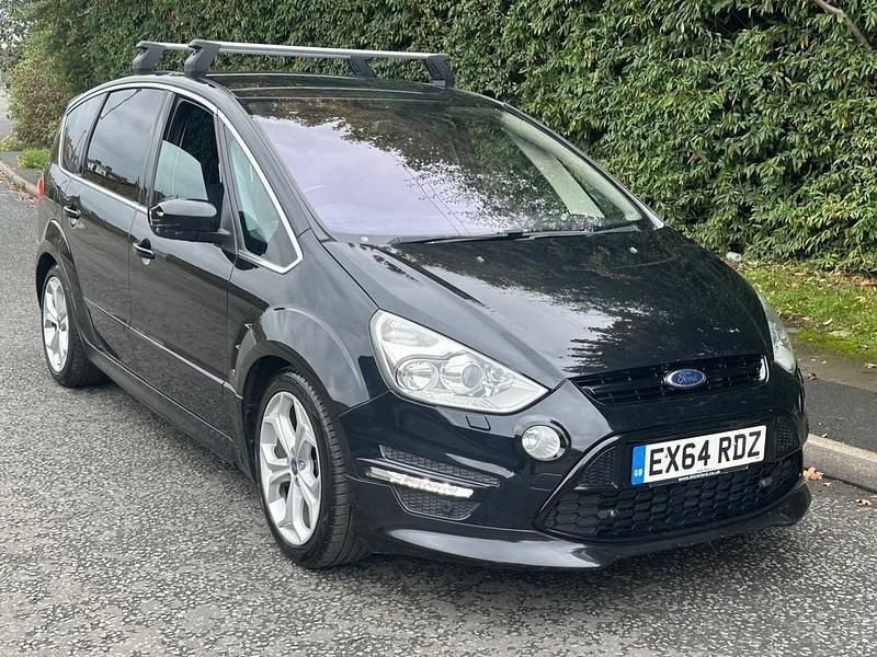 Black Used 2014 Ford S-MAX Titanium X MPV | £3,250 - Image 1/4