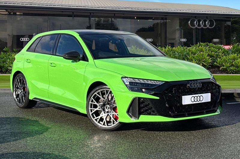 Green New 2025 Audi RS3 Hatchback | £63,715 (Good price) - Image 1/4