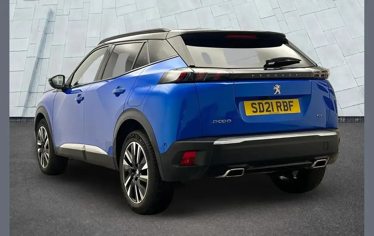 Used Peugeot 2008 Premium 128 HP (94 kW) 2021 Blue SUV