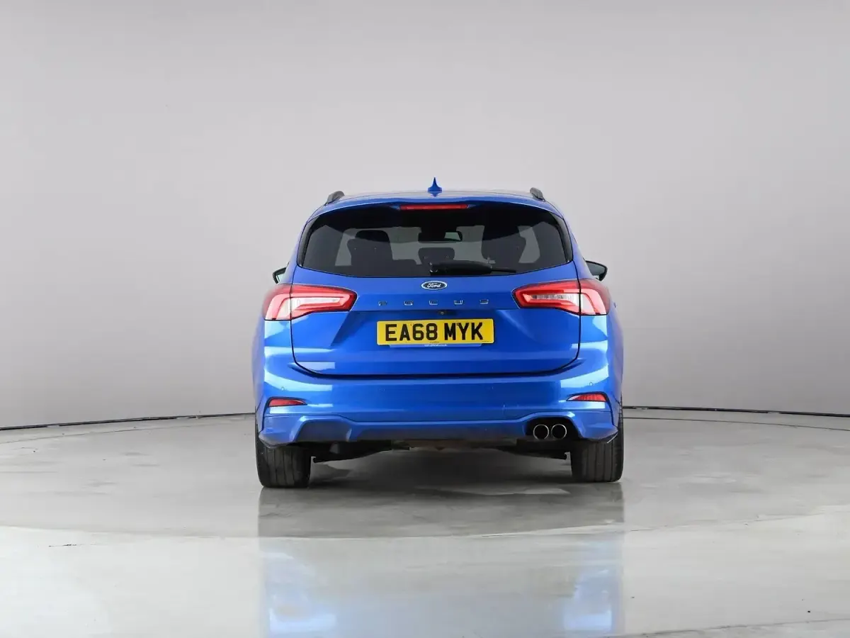 Used Ford Focus ST-Line X 150 HP (110 kW) 2018 Blue Estate