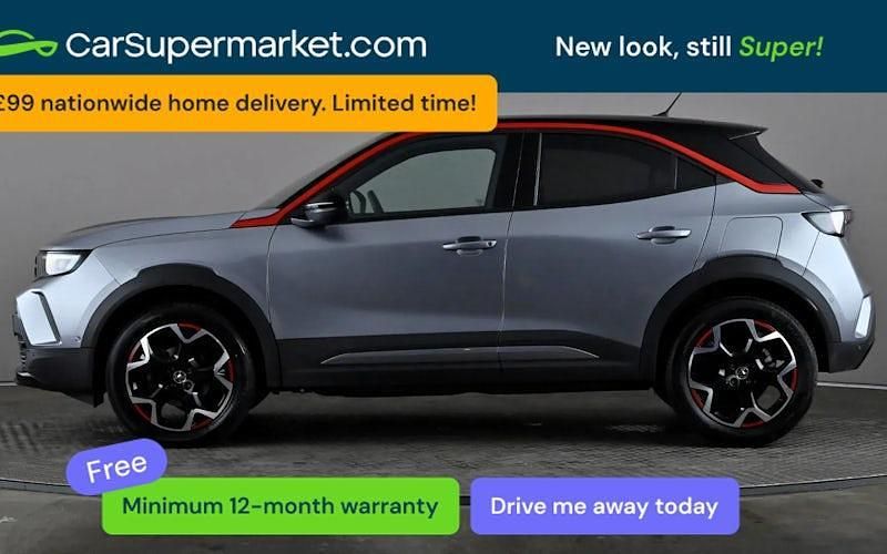 Used Vauxhall Mokka GS Line 131 HP (96 kW) 2022 Grey SUV