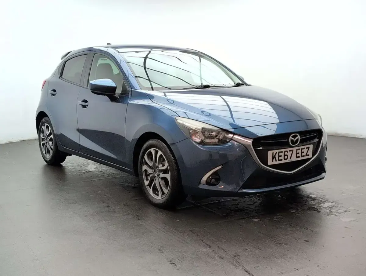 Used Mazda 2 Inclusive 2017 Blue Hatchback