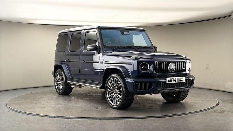 Used Mercedes G63 AMG AMG 2024 Sodalite blue metallic SUV