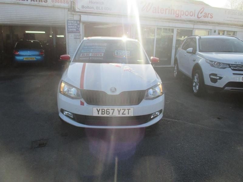 Used Skoda Fabia 110 HP (80 kW) 2017 White Hatchback