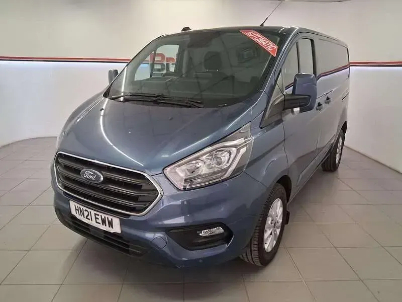 Used Ford Transit Custom Limited 170 HP (125 kW) 2021 Blue Van