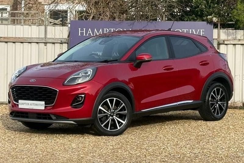 Used Ford Puma Titanium 125 HP (91 kW) 2022 Red SUV