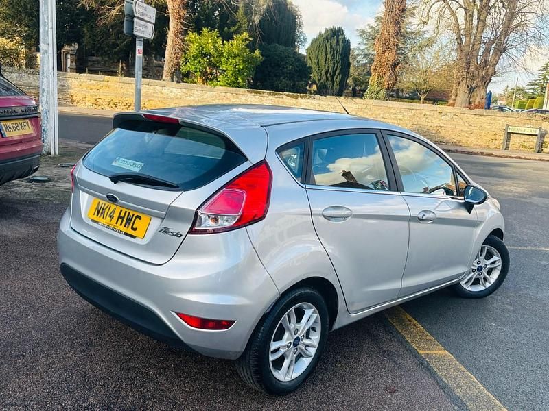 Used Ford Fiesta Zetec 2014 Silver Hatchback