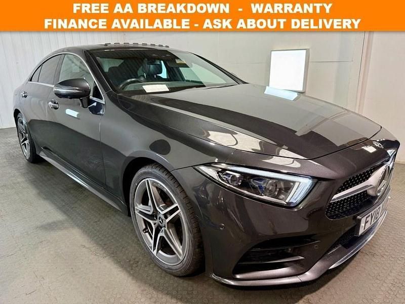 Grey Used 2018 Mercedes CLS350 AMG line Coupe | £17,995 (Good price) - Image 1/3