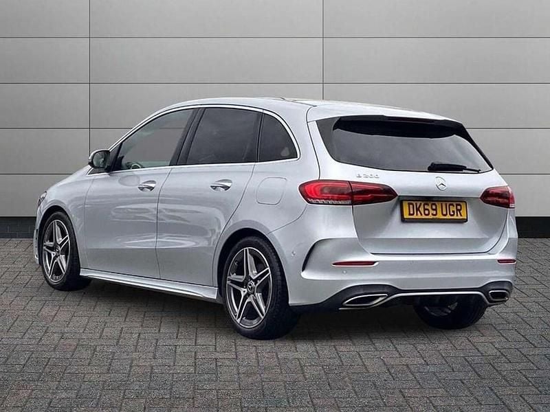 Used Mercedes B200 AMG Line Premium Plus 163 HP (119 kW) 2019 Iridium silver MPV