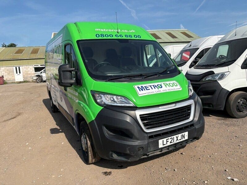 White Used 2021 Peugeot Boxer Van | £4,495 - Image 1/4
