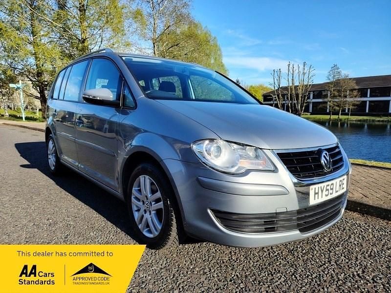 Used VW Touran SE 105 HP (77 kW) 2009 Grey MPV