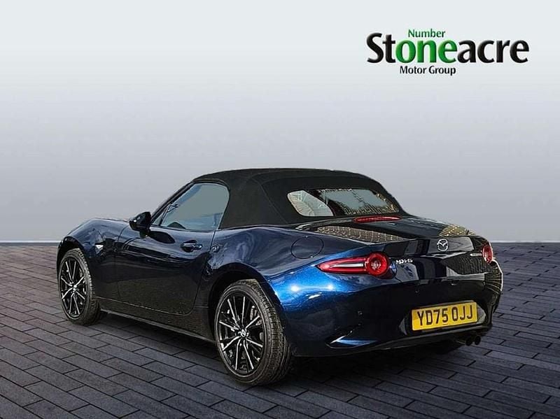 New Mazda MX5 Exclusive-Line 184 HP (135 kW) 2025 Blue Cabriolet