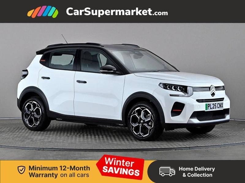 White Used 2025 Citroën e-C3 Hatchback | £15,697 (Super price) - Image 1/3