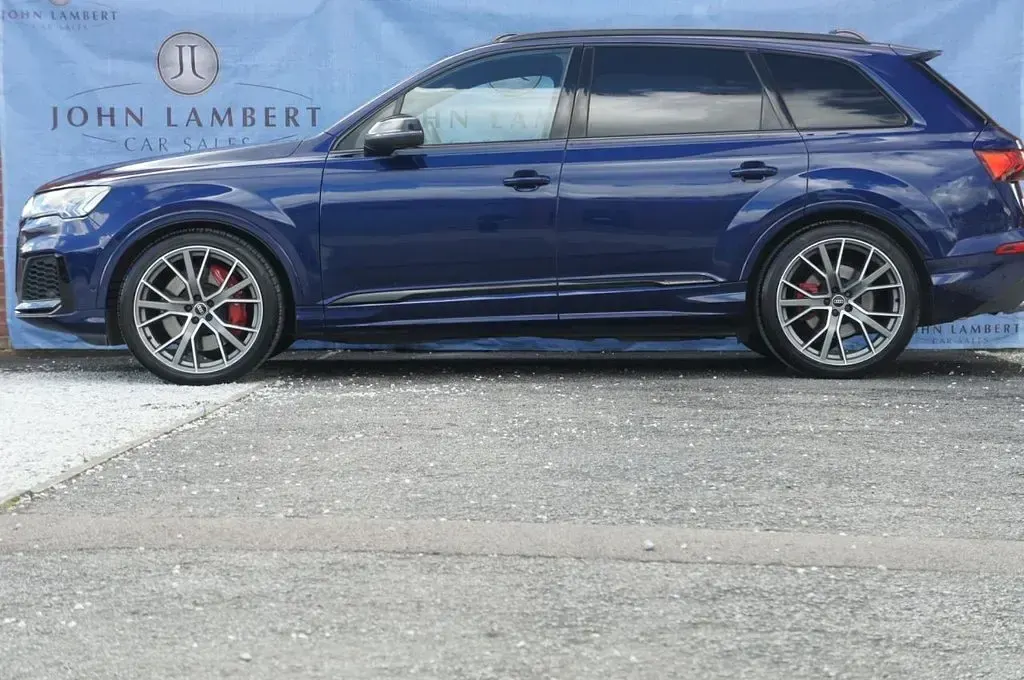 Used Audi SQ7 Comfort 507 HP (372 kW) 2021 Blue SUV