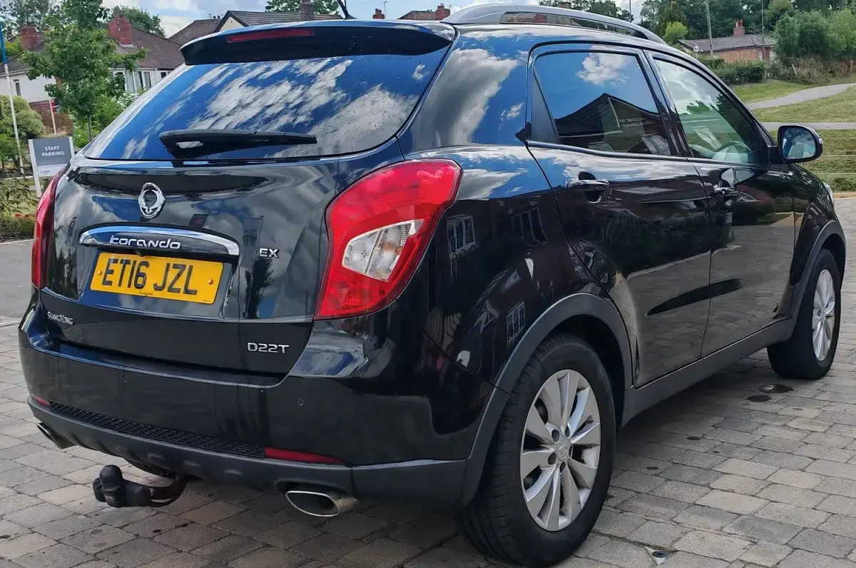 Used SsangYong Korando 178 HP (130 kW) 2016 Black SUV