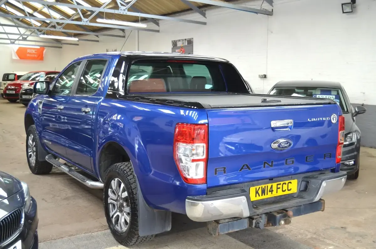 Used Ford Ranger Limited 2014 Blue Pickup
