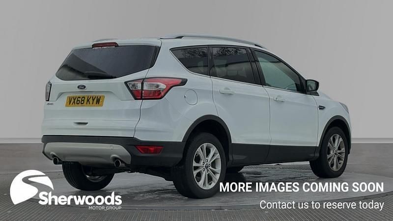 Used Ford Kuga Titanium 120 HP (88 kW) 2018 White SUV
