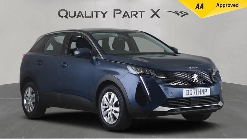 Used Peugeot 3008 Active Premium 131 HP (96 kW) 2021 Blue Hatchback