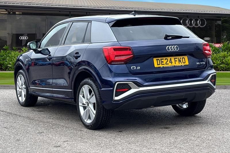 Used Audi Q2 S-Line 150 HP (110 kW) 2024 Blue SUV