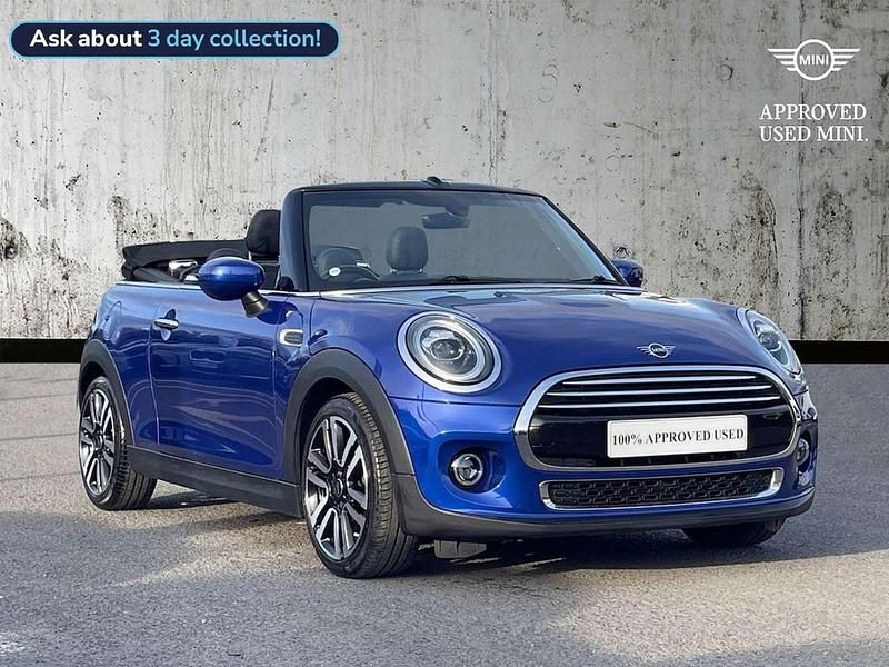 Blue Used 2020 Mini Cooper Cabriolet Exclusive Cabriolet | £14,999 (Good price) - Image 1/3