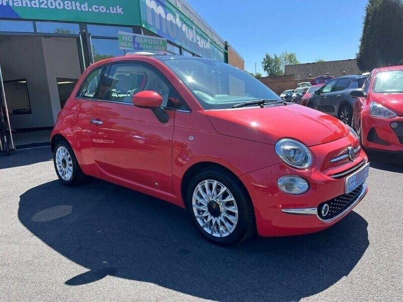 Pink Used 2016 Fiat 500 Lounge Hatchback | £6,499 (A bit pricey) - Image 1/4