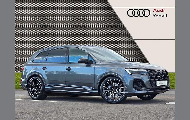 Grey Used 2025 Audi Q7 Black Edition SUV | £72,100 - Image 1/4
