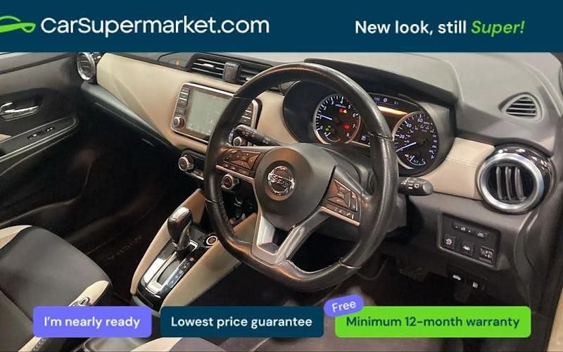 Used Nissan Micra Tekna 101 HP (74 kW) 2020 White Hatchback