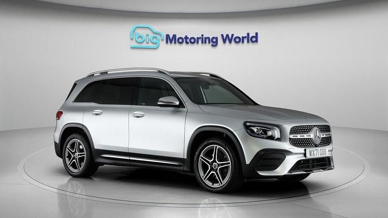 Silver Used 2021 Mercedes GLB200 AMG line SUV | £22,800 (Fair price) - Image 1/4