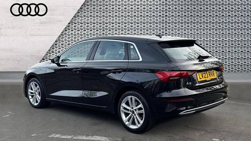 Used Audi A3 Sport 150 HP (110 kW) 2023 Black Sedan