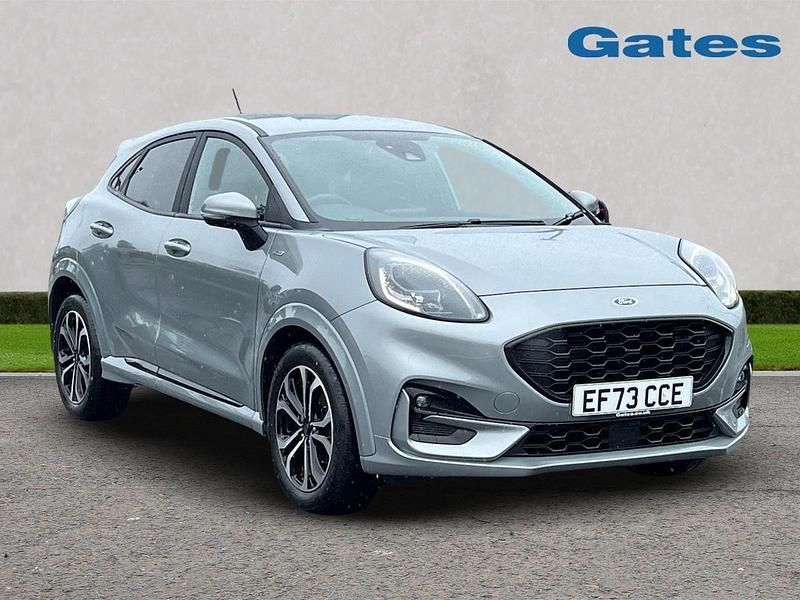 Silver Used 2023 Ford Puma Gen-E ST-Line Hatchback | £16,499 (Fair price) - Image 1/4