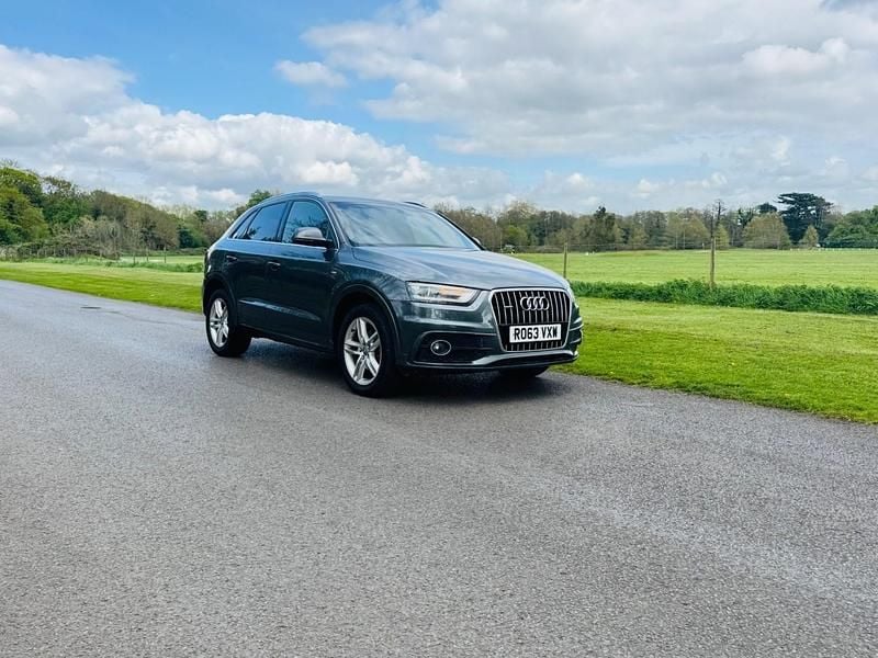 Begagnad Audi Q3 S-Line 177 HK (130 kW) 2013 Grå SUV
