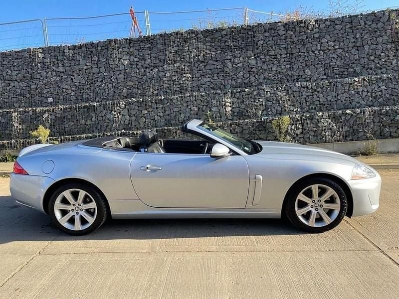 Used Jaguar XK 385 HP (283 kW) 2011 Silver Cabriolet