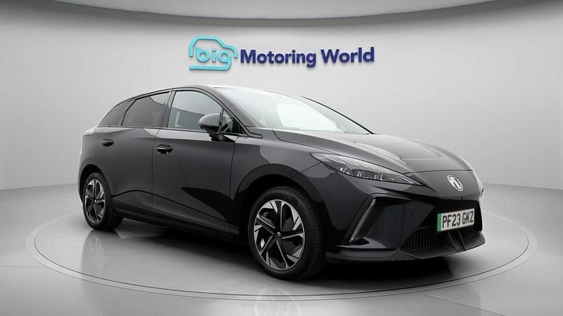 Used MG MG4 EV Trophy 2023 Black Hatchback
