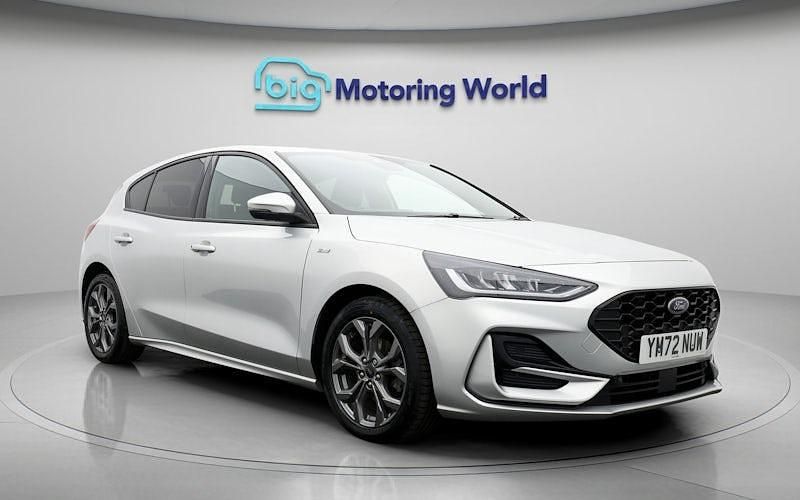 Used Ford Focus ST-Line 125 HP (91 kW) 2023 Silver Hatchback