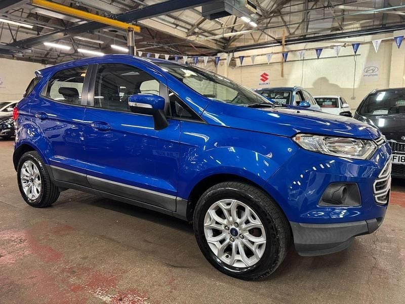 Used Ford Ecosport Zetec 95 HP (69 kW) 2017 Blue SUV