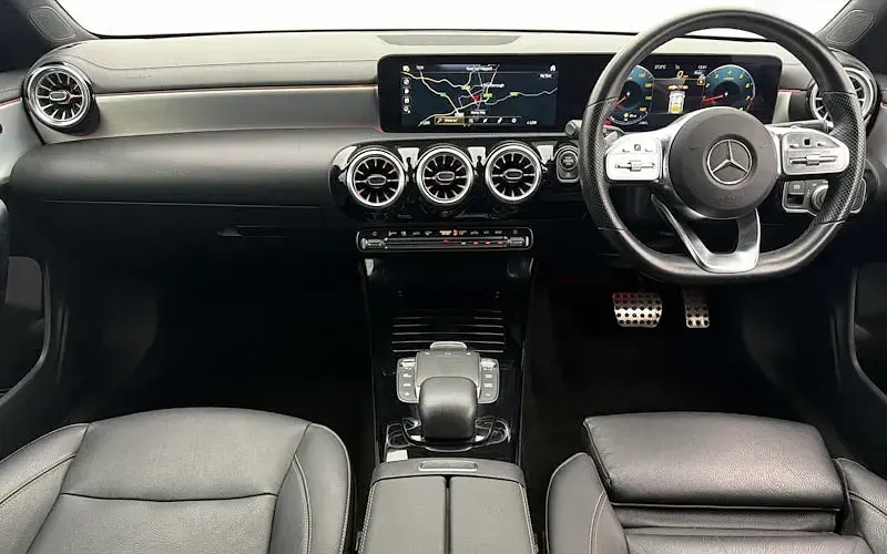 Used Mercedes CLA180 AMG line 136 HP (100 kW) 2022 Grey Coupe