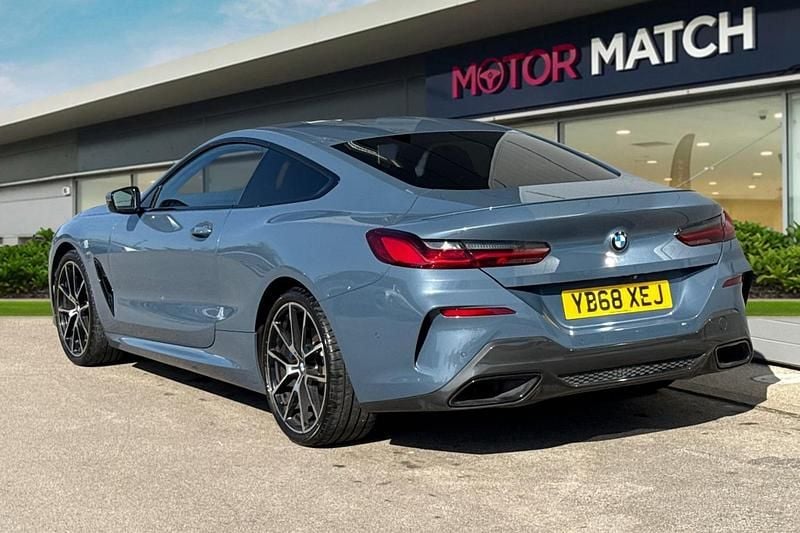 Used BMW 840 Comfort Edition 320 HP (235 kW) 2018 Blue Coupe