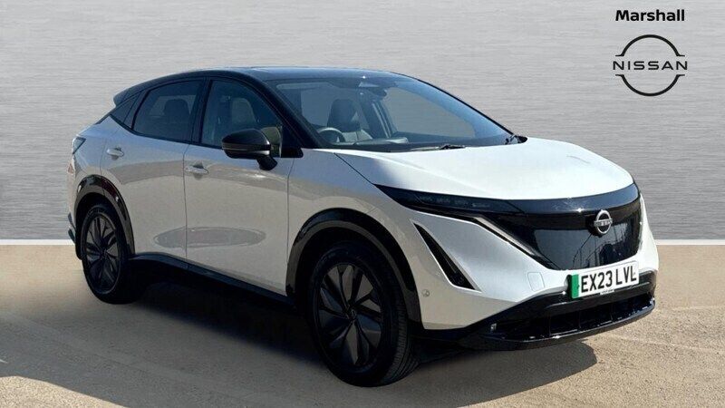 White Used 2023 Nissan Ariya Evolve SUV | £32,250 (Super price) - Image 1/4