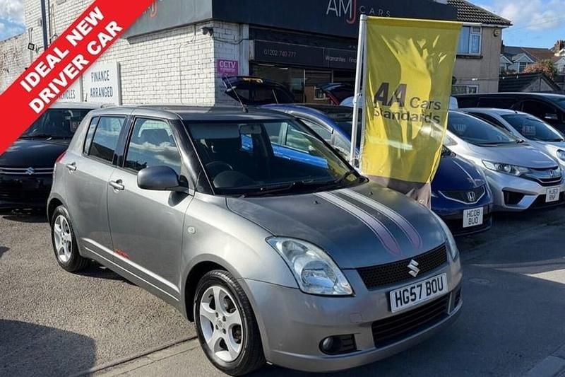 Used Suzuki Swift GLX 102 HP (75 kW) 2007 Grey Hatchback