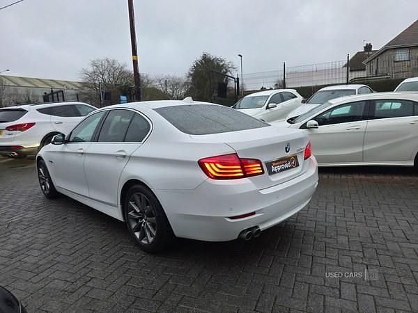 Used BMW 520 2013 White Sedan