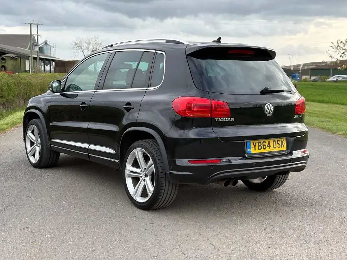 Used VW Tiguan R-line 138 HP (101 kW) 2014 Black SUV