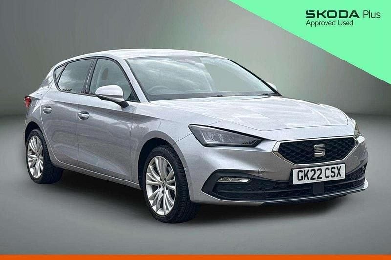 Silver Used 2022 Seat Leon SE Dynamic Hatchback | £13,840 (Fair price) - Image 1/4